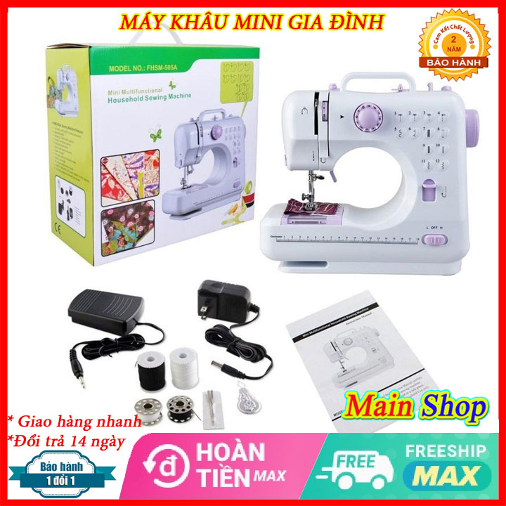 May may mi ni cam tay, May khau mini bang tay - Máy khâu cầm tay - Máy may mini gia đình mạnh mẽ sản phẩm không thể thiếu trong mọi gia đình