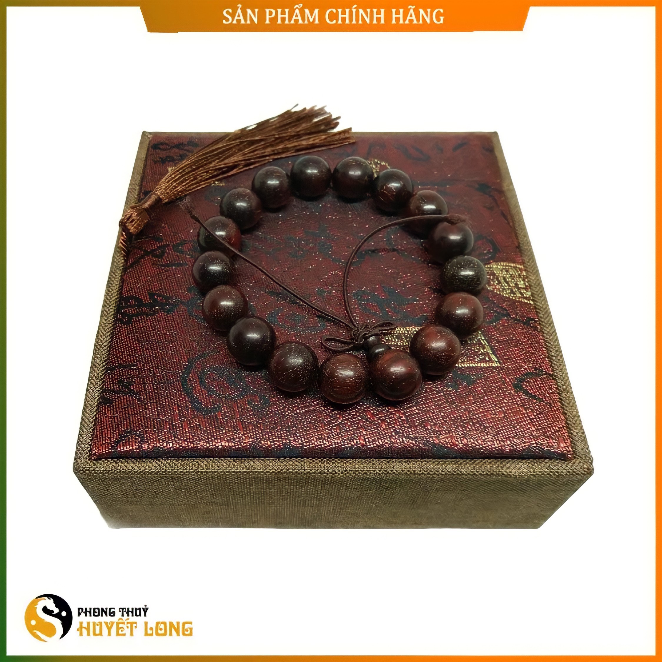 Vòng tay gỗ tử đàn tiểu điệp sao ấn độ, vòng gỗ phong thủy may mắn, tài lộc, bình an