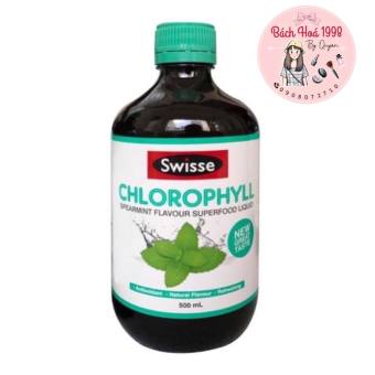 Nước Diệp Lục Swisse Chlorophyll Spearmint Flavour Supperfood Liquid 500 ml
