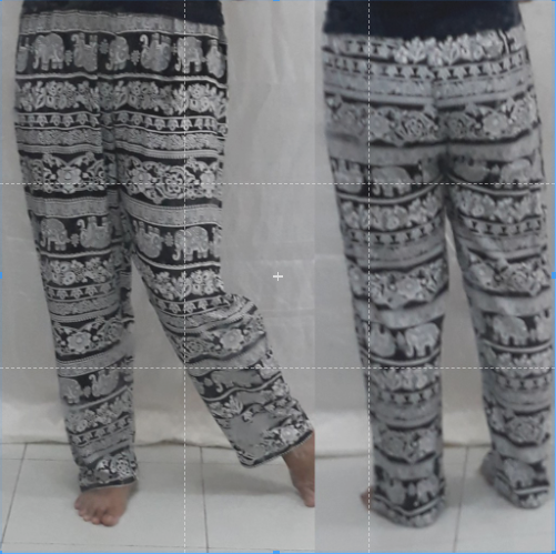 Quần ống lanh Thái đứng size 3