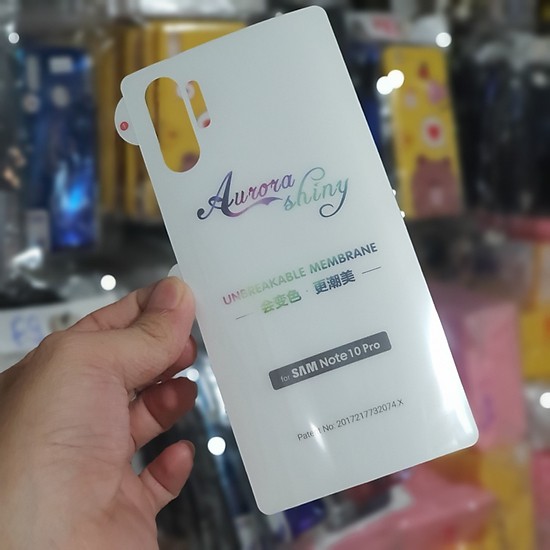 "Dán dẻo PPF cho Samsung Note 10/ Note 10 Plus Full màn hình chống trầy xước