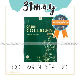 Diệp Lục Collagen Gold Chính Hãng 30gói