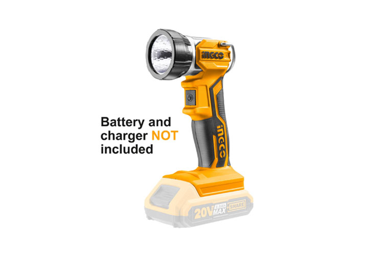 20v đèn làm việc dùng pin ingco cwli2001 - không pin và sạc