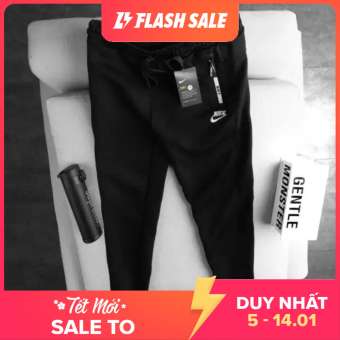 Quần Jogger Nam Nữ Ống Bo Chất Thun Polyester Dày Dặn Cao Cấp