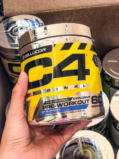 PRE WORKOUT C4 - 60 serving Hỗ trợ tăng sức mạnh C4 Cellucor ( 60 Lần dùng )