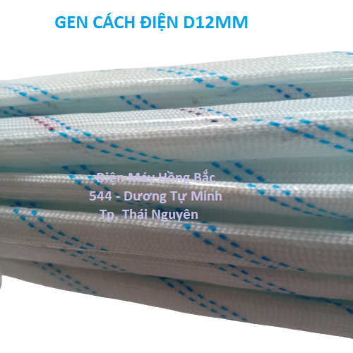 Gen cách điện sợi thủy tinh -5 mét gen cách điện phi 12mm