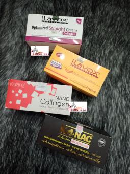 1 Cặp 2 hủ 500ml Duỗi lavox tím, cam và duỗi Kanac, karanz