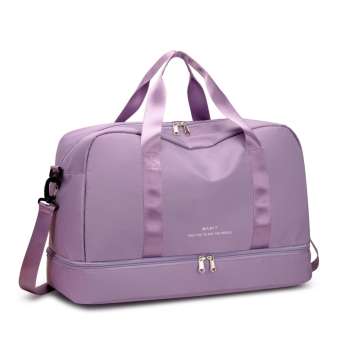 túi phòng tập thể dục thể thao ni lông Túi nam nữ đeo chéo ngăn cách khô ướt Túi thể thao đựng quần áo sức chứa lớn chống nước để mua sắm hàng ngày