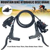 Mountain Bike Hydraulic Disc Brake Set - Front and Rear