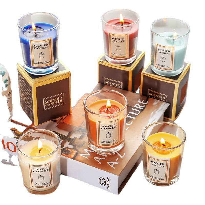 Cốc Nến Thơm Ly Thủy Tinh Scented Candles - Nến Thơm Handmade