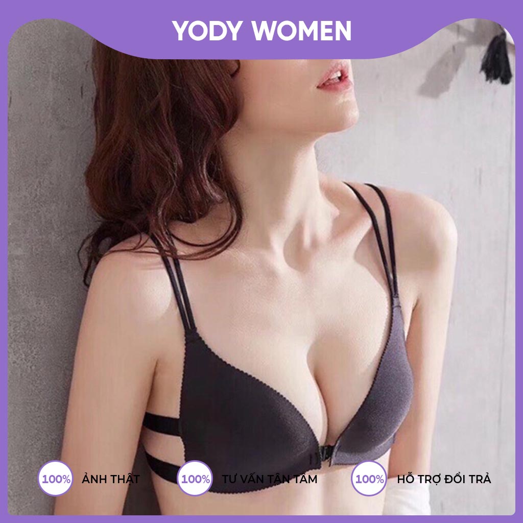 [Combo 2 + FREESHIP] Áo bra, áo ngực, áo lót đúc su cài trước nâng ngực tạo khe