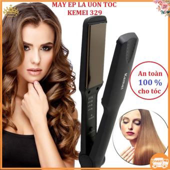 Máy Kéo Tóc Máy Ép Tóc Máy Duỗi Tóc Máy Kẹp Duỗi Tóc Mini Máy Kéo Tóc Mini Máy Duỗi Tóc Mini Hàng Kemei 329 Chính Hãng