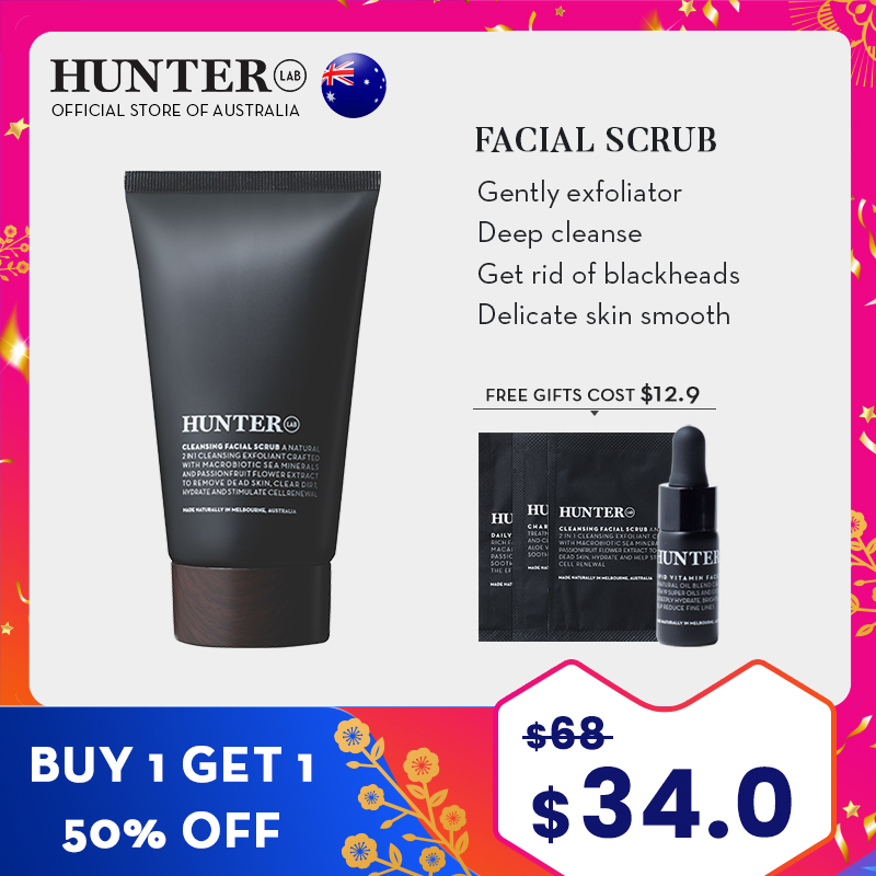hunter face wash
