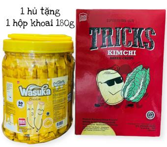 Bánh Quế Wasuka Mùi Phô Mai Hủ 50 cây Nhập Từ Indonesia