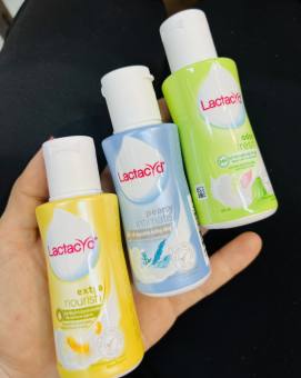 Lactacyd - Dung Dịch Vệ Sinh Phụ nữ Lactacyd 60ml - Giúp Làm Sạch Vùng Nhạy Cảm