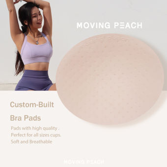 Moving Peach Miếng Đệm Áo Ngực Có Thể Tháo Rời Tùy Chỉnh 1 Đôi Mềm Mại, Thoáng Khí, Thoải Mái Và Bền