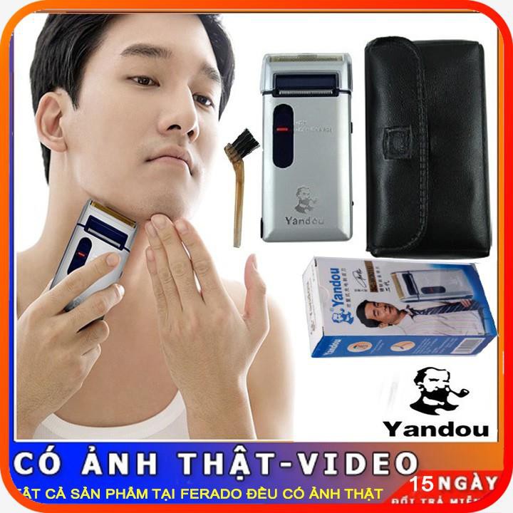 Máy cạo râu khô yandou 301u - máy cạo râu yandou - bảo hành 12 tháng minlanstore