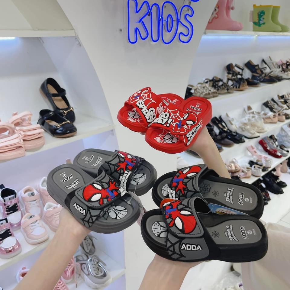 Dép trẻ em - dép thái lan siêu nhân nhện adda 3d