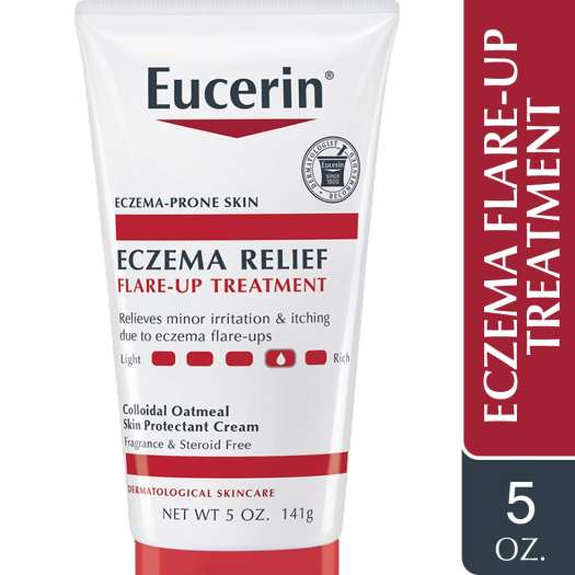 Kem dưỡng ẩm và giảm chàm da cho bé Eucerin baby eczema relief.