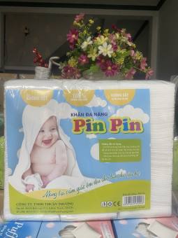 Khăn Khô Đa Năng  Pin Pin Vải Không Dệt 300 Tờ