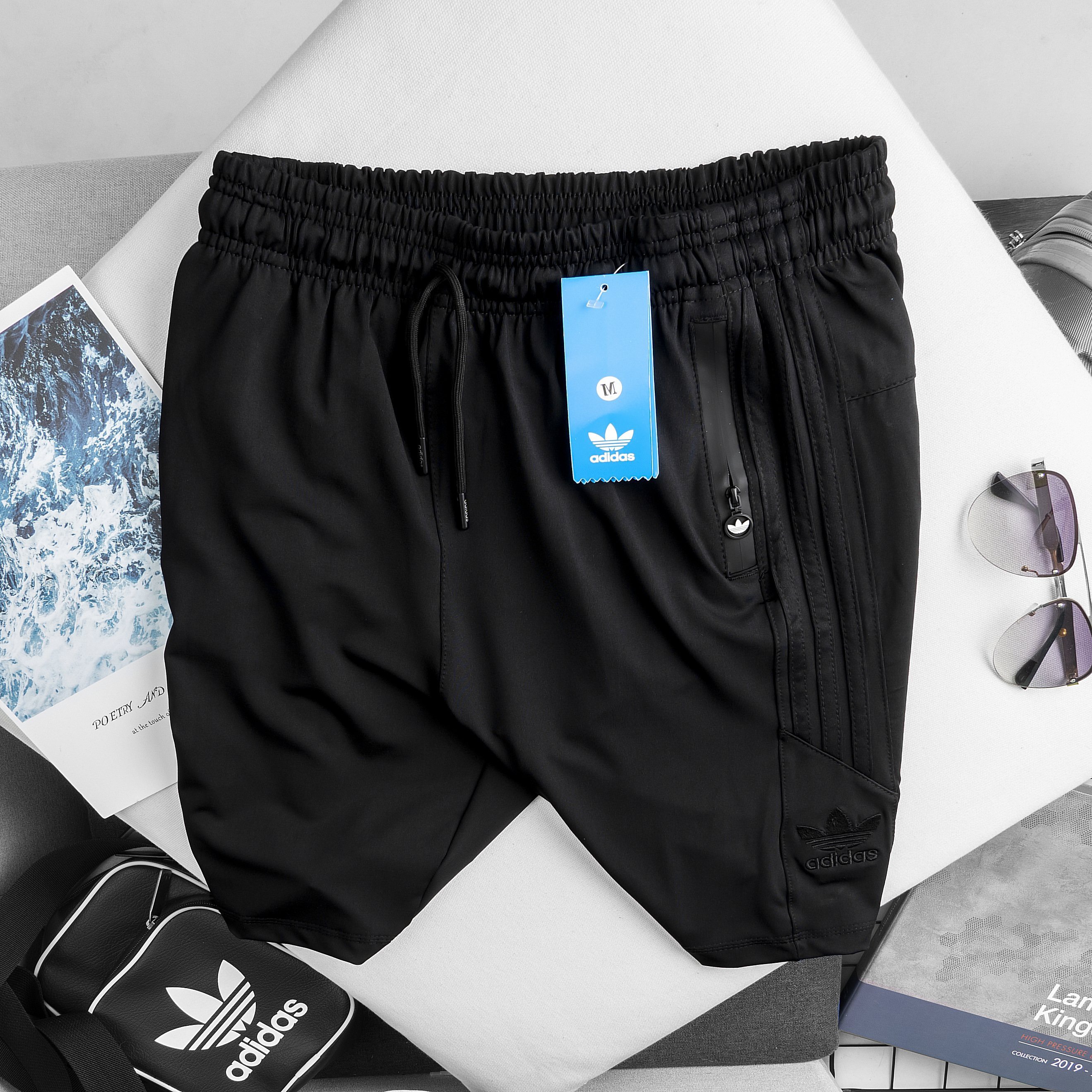 Quần Short Adidas Logo Thêu Có Big Size
