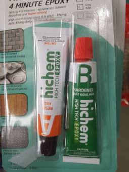 Keo AB HICHEM, keo 2 thành phần, keo ab trong suốt, keo ab epoxy, keo ab 2 thành phần, keo ab dán gỗ , keo ab dán sắt, keo epoxy 2 thành phần, keo ab dán nhựa, keo dán ab, keo ab trong, keo 2 thành phần dán sắt, keo ab dán lốc máy
