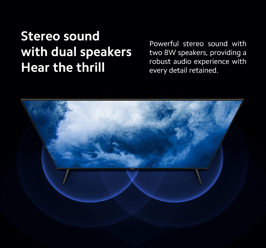 (Offiziell) Xiaomi TV A 43 FHD 2025 TV Smart Google TV DVB-T2/C Sprachsteuerung 1,5 GB RAM 8 GB ROM 5G WIFI Bluetooth 5.0 Google OS HD Smart-TV-Fernseher Google Playstore YouTube Chromecast (3 Jahre Garantie)