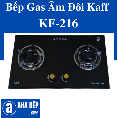 Bếp gas âm kaff kf-216 - hàng chính hãng