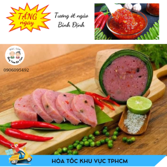 Nem chua cây Chợ Huyện Bình Định ( 500 g) chính gốc - Ông Tám Bà Tám - nem chua ngon - Hỏ Tốc TP. HCM