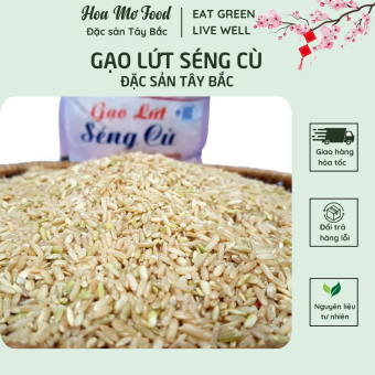 Gạo lứt séng cù hạt tròn Đặc sản gạo Văn Chấn Yên Bái
