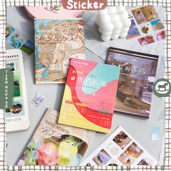 Sổ Tay 20 Trang Sticker Tổng Hợp Zaomo Dán Sổ Trang Trí Bullet Journal, Trang Trí Sổ Tay - Tiệm Ngựa Gỗ