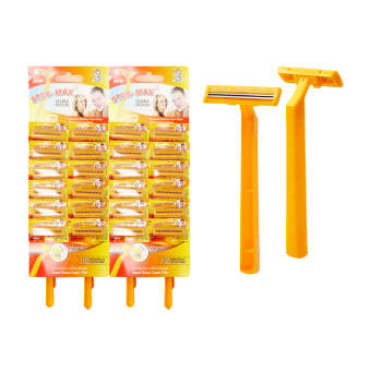 Dạo Cao Râu StarMax Cán Vàng Hai Lưỡi, Dao Cạo Dùng 1 Lần
