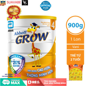 Sữa bột Abbott Grow 4 900g