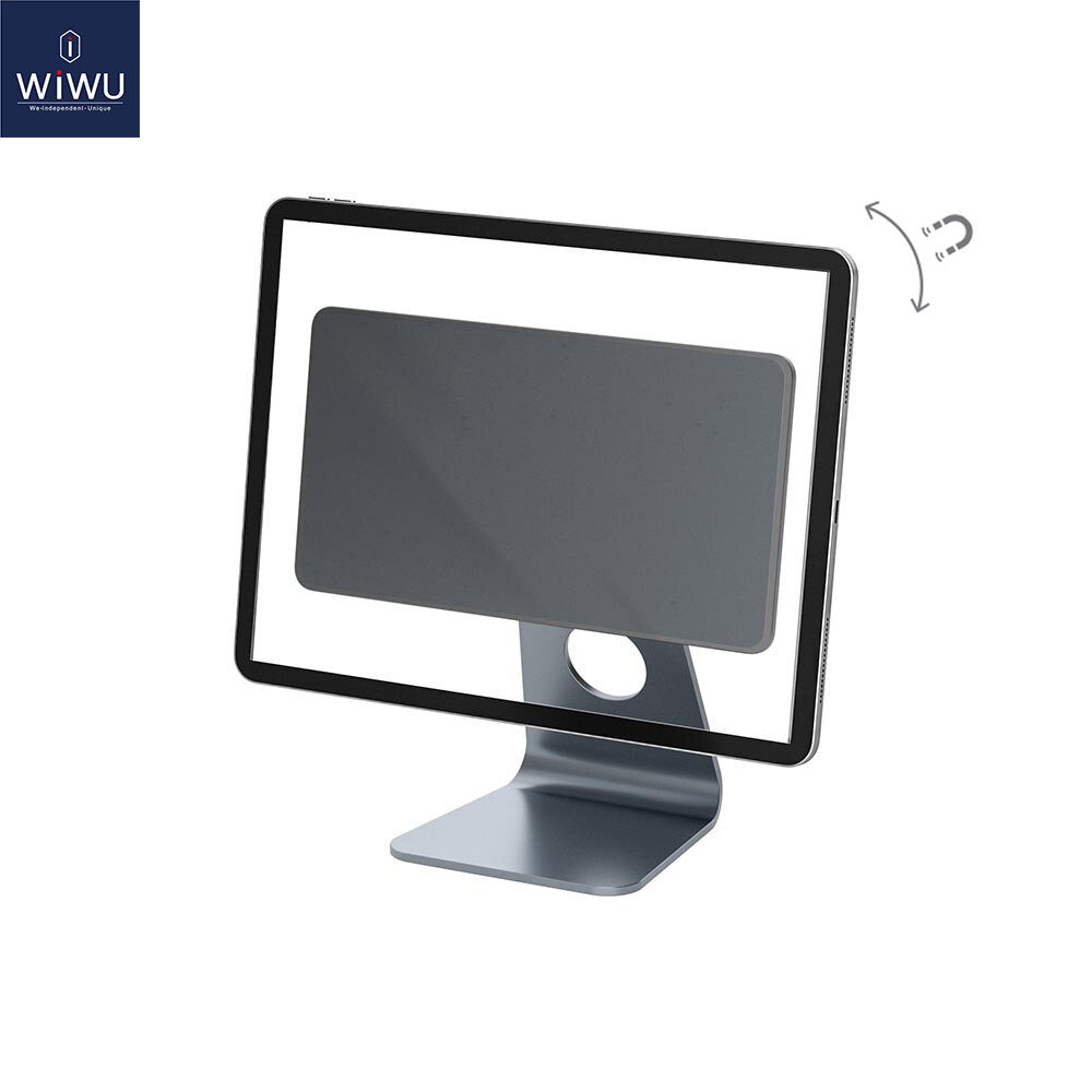 Wiwu giá đỡ máy tính bảng từ tính cho ipad pro 11 inch / ipad air 10.9 "/ ipad pro 12.9" thế hệ 3/4/5 giá đỡ máy tính bảng từ tính nổi xoay được có thể điều chỉnh
