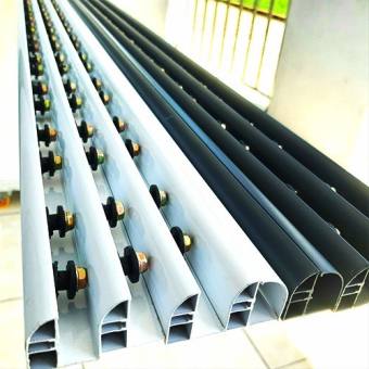 Thanh nẹp lưới an toàn ban công, Bảo vệ an toàn, thanh nhôm cáp an toàn, thanh nẹp nhôm, cửa sổ, cầu thang, lắp cho nhà chung cư, trường học