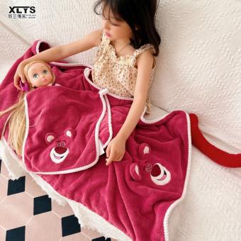 XINLANYASHE khăn tắm, khăn tắm khăn tắm sợi nhỏ mô hình hoạt hình khăn tắm sợi nhỏ Khăn nano khăn mềm khăn dày thấm hút tuyệt vời bộ khăn nhung nghề thêu cái khăn lau