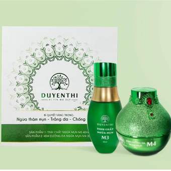 Bộ Combo Mụn Duyên Thị M3 M4 Bách Y Sâm - Trắng Da Ngừa Mụn Chống Lão Hóa