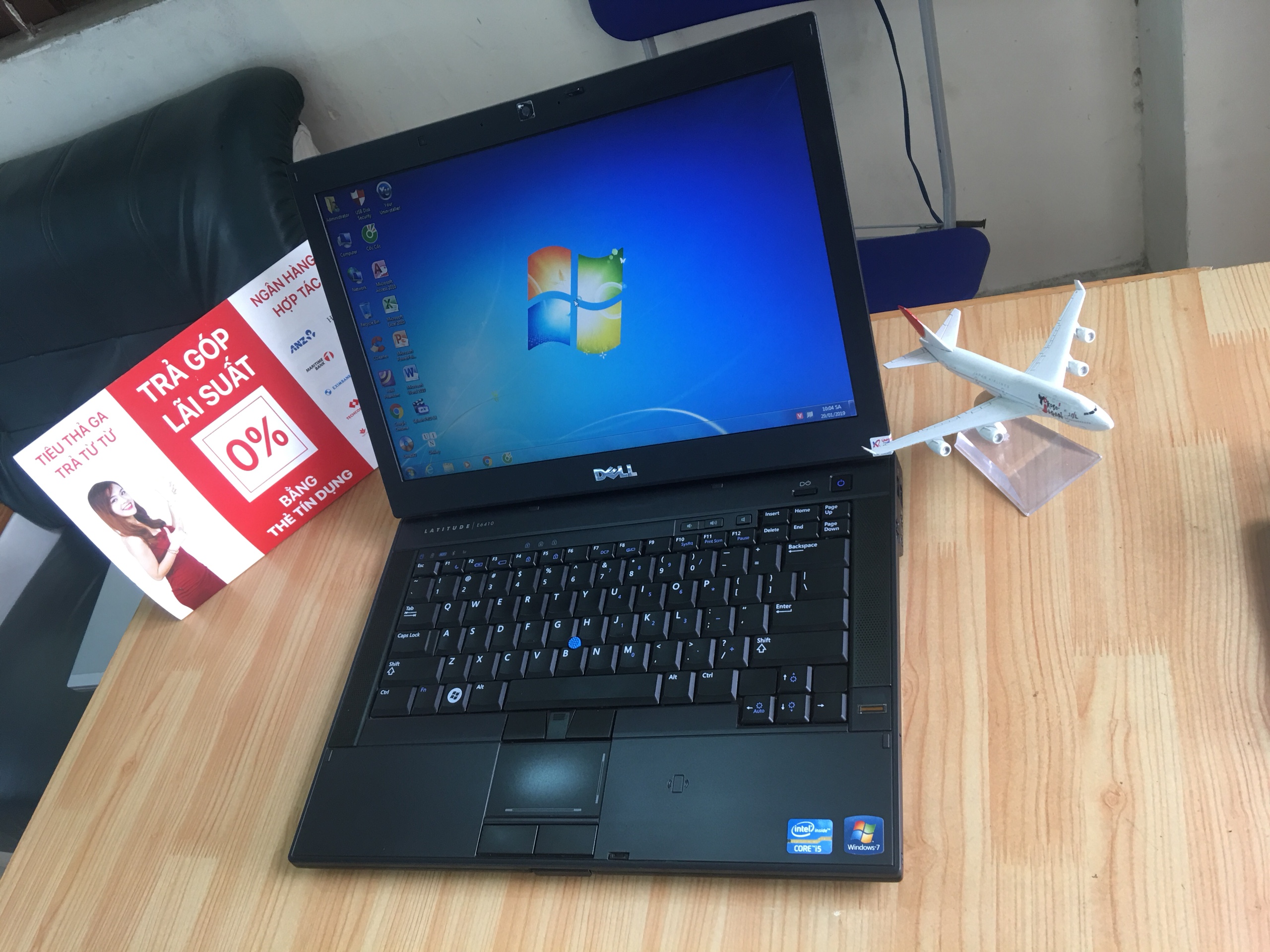 Laptop Dell Latitude E6410 Core i7 Ram 8GB Ssd 256GB 14inch