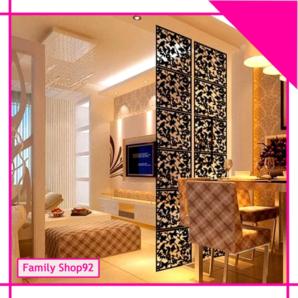 Dekorasi Penyekat Ruang Vintage Bahan PVC (1set Isi 4 Pcs 1 Warna) Partisi Ruangan 1set (4pcs) Pembatas Ruangan Skat Ruangan Penyekat Ruangan PVC Terbaru Tirai Gantung Partisi Pembatas Ruangan