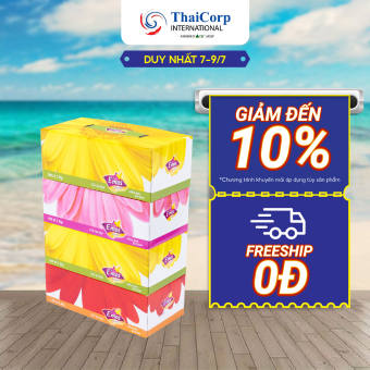 Lốc 4 Hộp Khăn Giấy Lụa Cao Cấp E'mos Premium (180 tờ/Hộp)