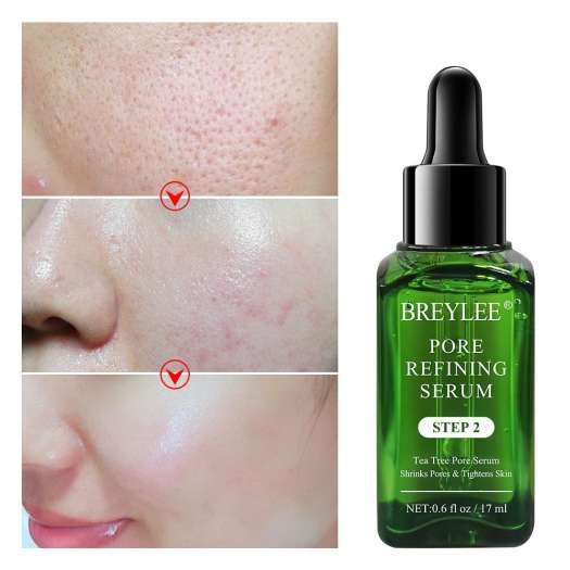 Serum BREYLEE Pore Refining Face Serum Tinh Chất Dưỡng Da Mặt 17ml Thu Nhỏ Lỗ Chân Lông Loại Bỏ Nếp Nhăn Chống Lão Hóa Làm Căng Bóng Da.