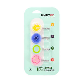 Móc Dán Tường Cute Dễ Thương Nhiều Màu Treo Đồ Đa Năng