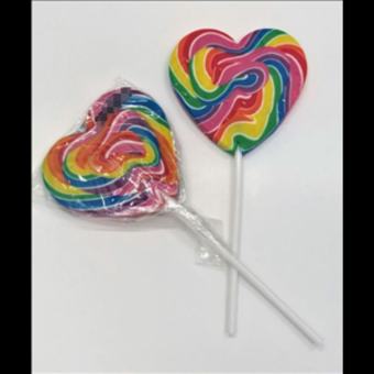 kẹo mút hình trái tim quà tặng yêu thương (combo 10 cây)