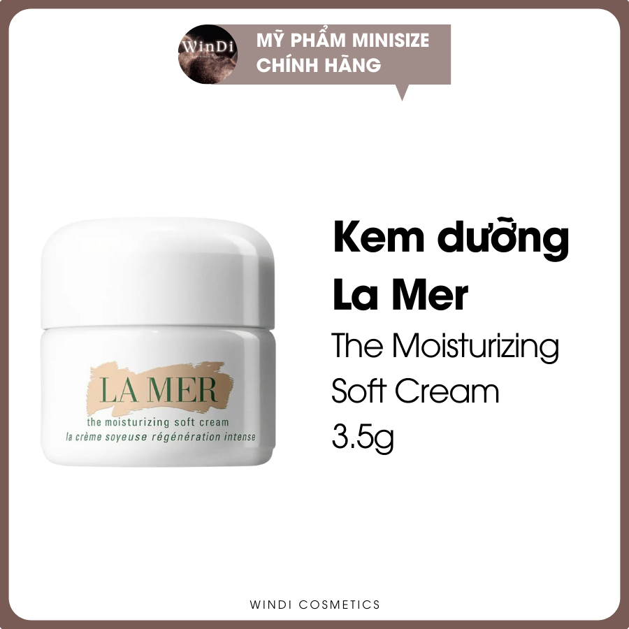 Kem dưỡng La Mer The Moisturizing Soft Cream 3.5g