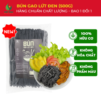 Bún Gạo Lứt Đen 100% Hữu Cơ Ăn Kiêng Eat Clean Thực Dưỡng Siêu Ngon Việt Thái Organic