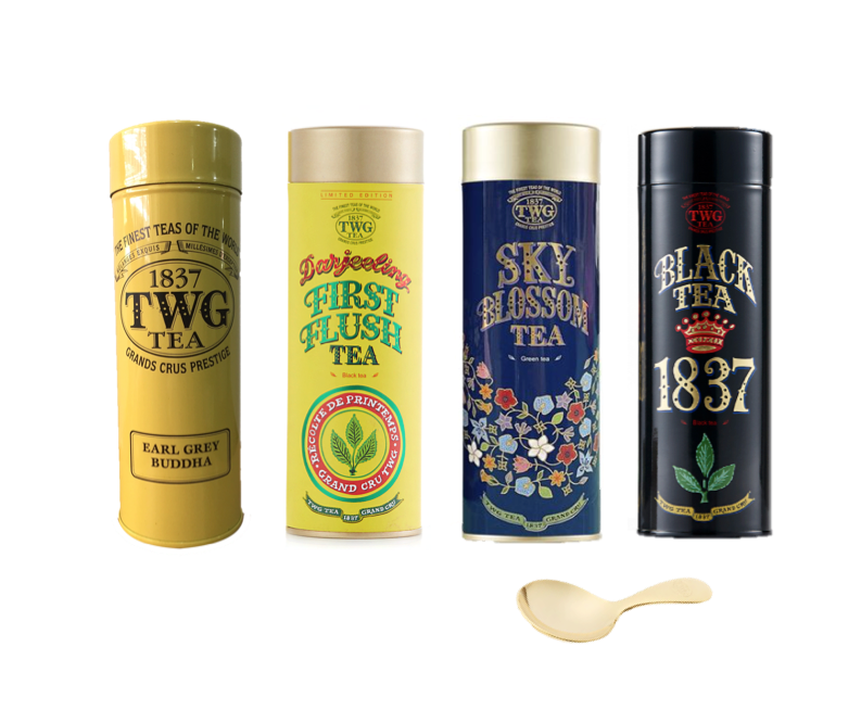 TWG TEA Singapore Airlines Batik Sky Blossom Royal