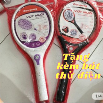 Vợt muỗi Điện Quang cao cấp Tặng kèm bút thử điện