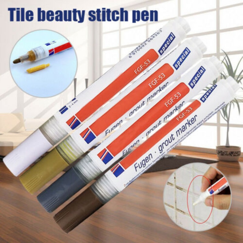 Yespery bút đánh dấu gạch trang trí nội thất bút sửa chữa tường bút đánh dấu vữa trắng không mùi không độc hại cho sàn gạch