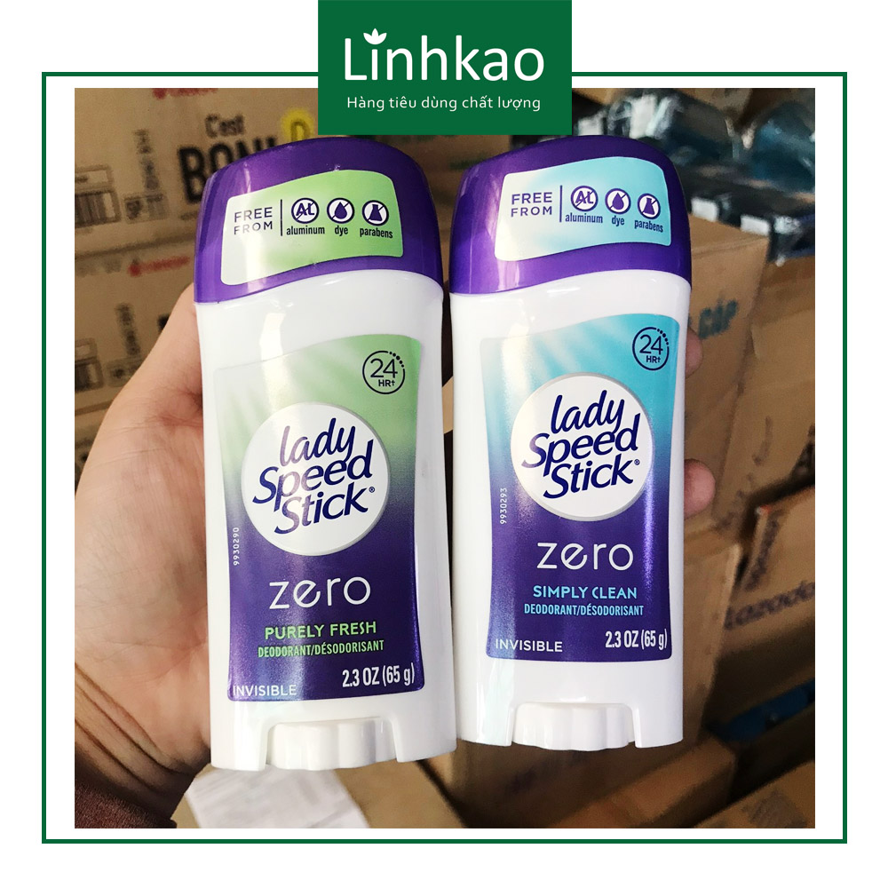 Lăn khử mùi dạng sáp lady speed stick 65g