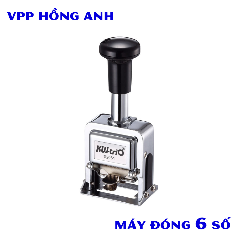 Dấu số nhảy tự động 6 số - 7 số - 8 số - 10 số kw trio 20600/20700/20800/21000 - numbering machine số cao 4mm dùng đóng số trang, số seri...